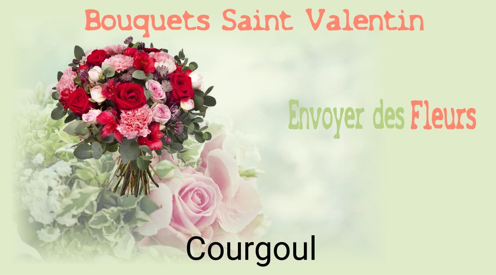 Roses de Saint-Valentin livrées à Courgoul